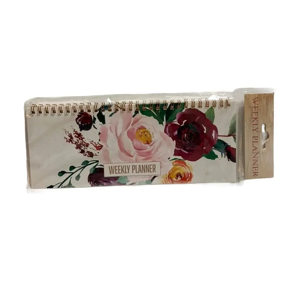 Enchanté Accessories Weekly & Monthly Planner Set Floral Undated New Sealed